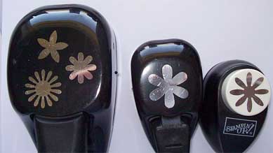 punches used to create paper flowers
