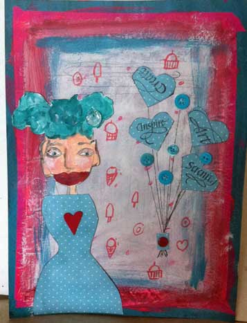 cotton candy diva for Valentines Day