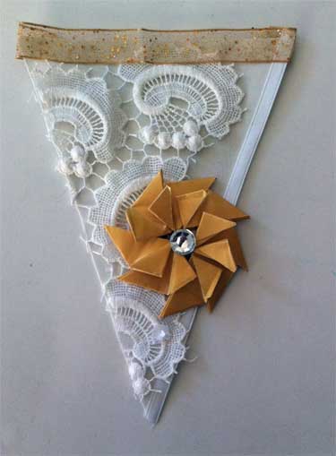 pennant with holiday theme